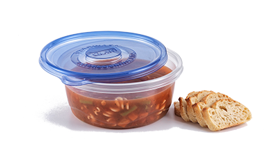 Order Glad Food Storage Containers, Mini Round