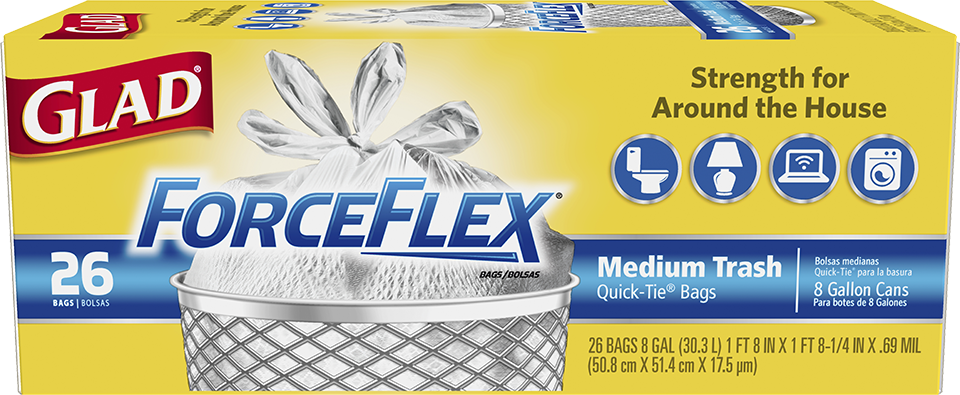 Medium Garbage ForceFlex Bags