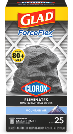 ForceFlex with Clorox™ Black Bags Mountain Air Scent