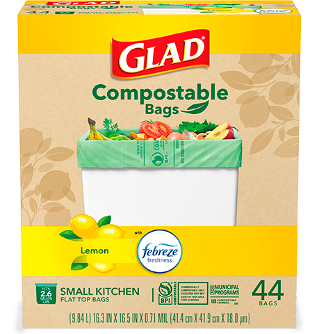 Compostable Trash Bags 13 Gallon Large Kitchen 100 Pack Garbage Bags for  Kitchen