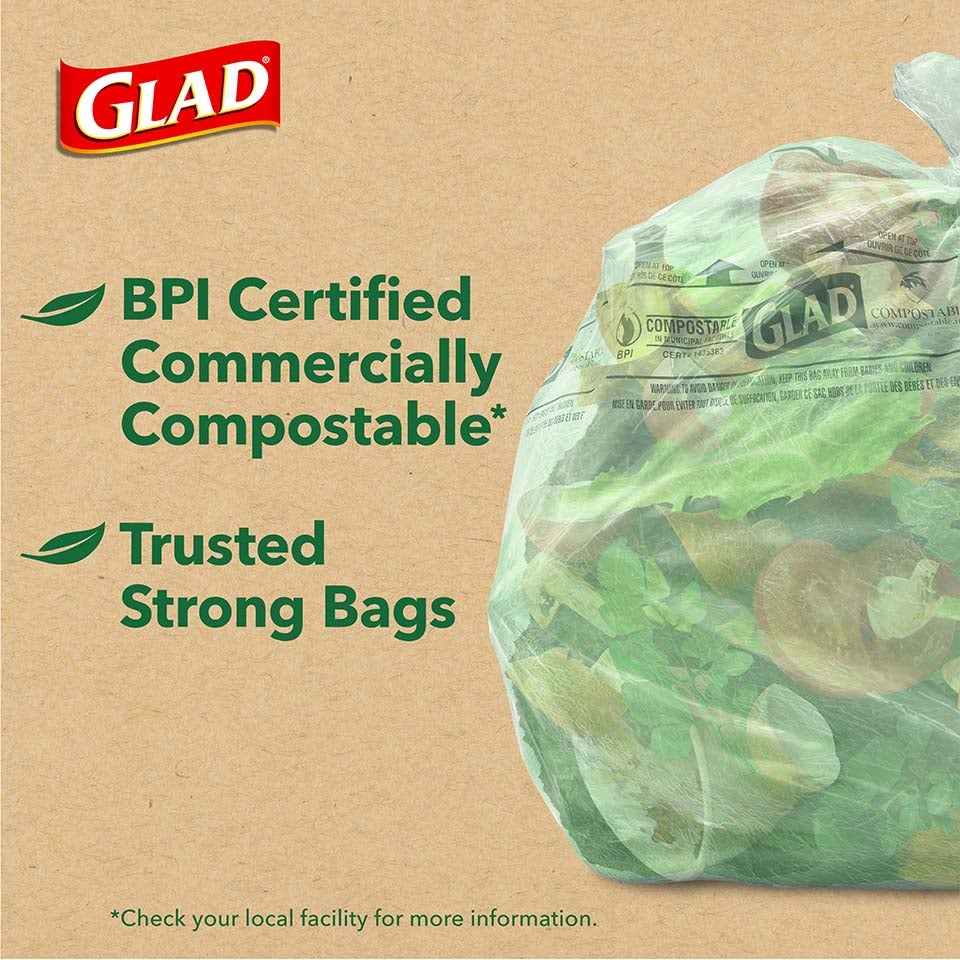 Tall Kitchen Compostable Bags Unscented
