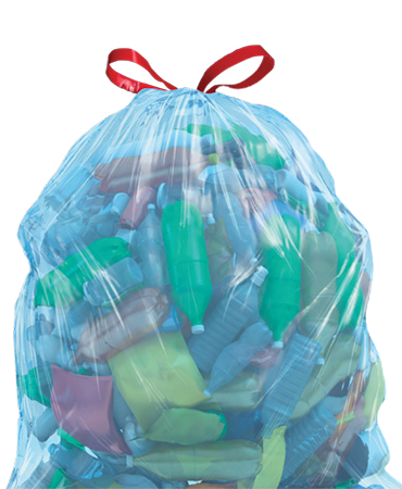 30 Gal. Blue Recycling Bags (50-Count)