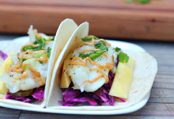 Caribbean Fish Tacos