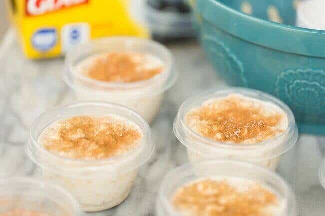 Peanut Butter Snickerdoodle Overnight Oatmeal