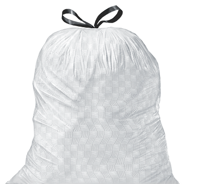 Work Force Tuf-Bags Clear HD, 44 Gallon, 16 mic Trash Bags, 40″x48″