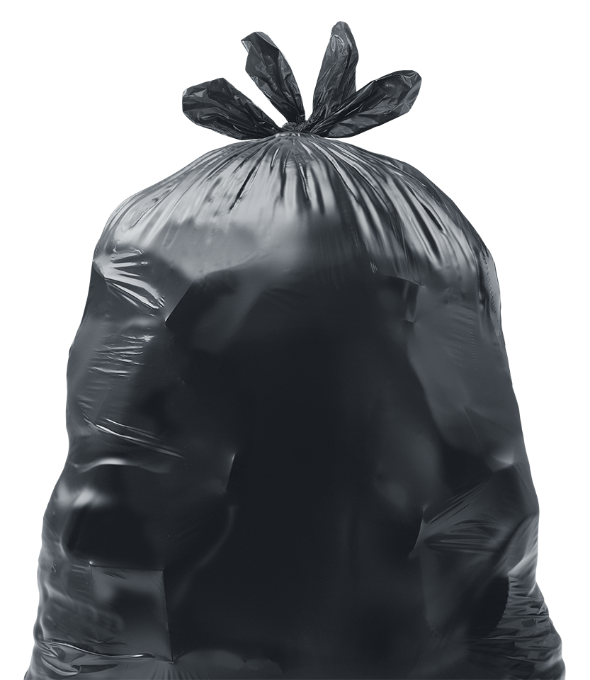 Glad Lawn and Leaf 39-Gallons Black Outdoor Polypropylene Lawn and Leaf Drawstring  Trash Bag (30-Count) at