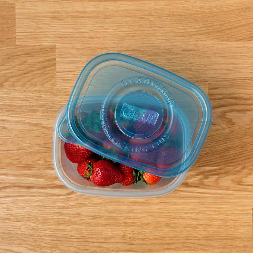 Glad Home Collection Food Storage Containers with Lids, Medium