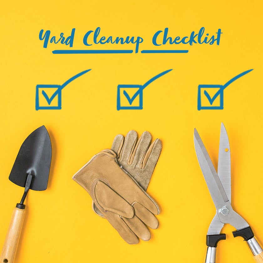 Full Yard Maintenance and Yard cleanup checklist