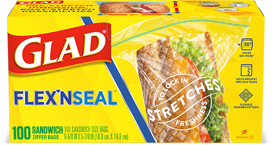 FLEX'N SEAL™ Sandwich Bags