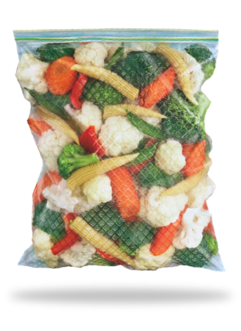 Glad FLEXN SEAL Zipper Food Storage Gallon Bags, 35 Count 