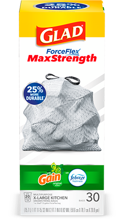 Kitchen ForceFlex MaxStrength™ XL Bags Gain Original Scent
