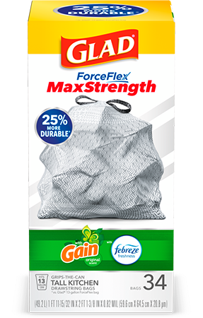 Kitchen ForceFlex MaxStrength™ Bags Gain Original Scent