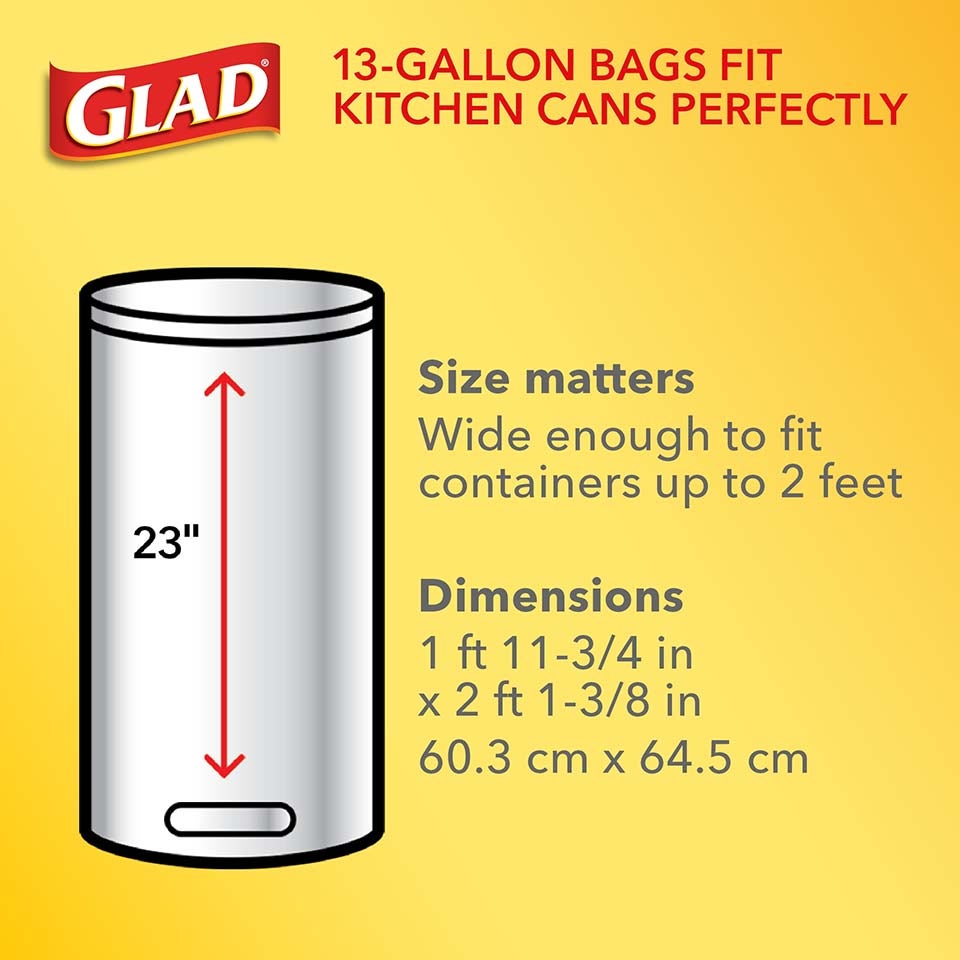 Kitchen ForceFlex Bags Fragrance Free