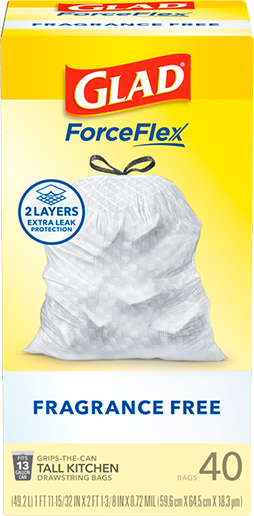 Bolsas ForceFlex para Cocina Sin Perfume