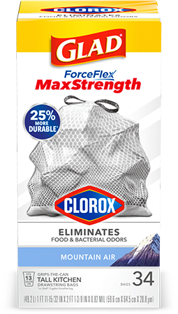 Bolsas ForceFlexPlus con Clorox™ y aroma Mountain Air