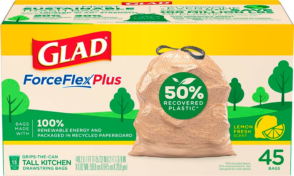ForceFlexPlus Recovered Materials Bag Lemon Fresh Scent