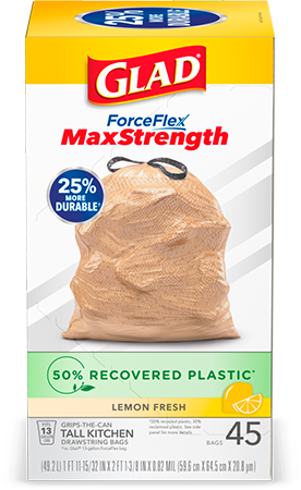 ForceFlex MaxStrength™ Recovered Materials Bag Lemon Fresh Scent