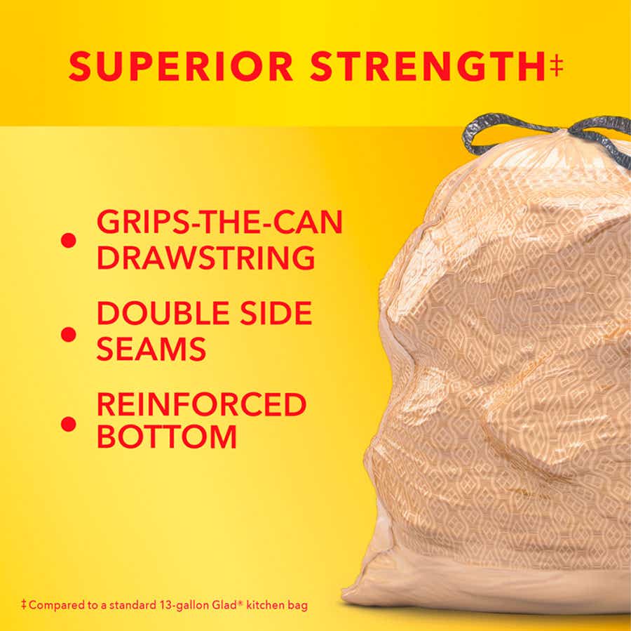 ForceFlex MaxStrength™ Recovered Materials Bag Lemon Fresh Scent