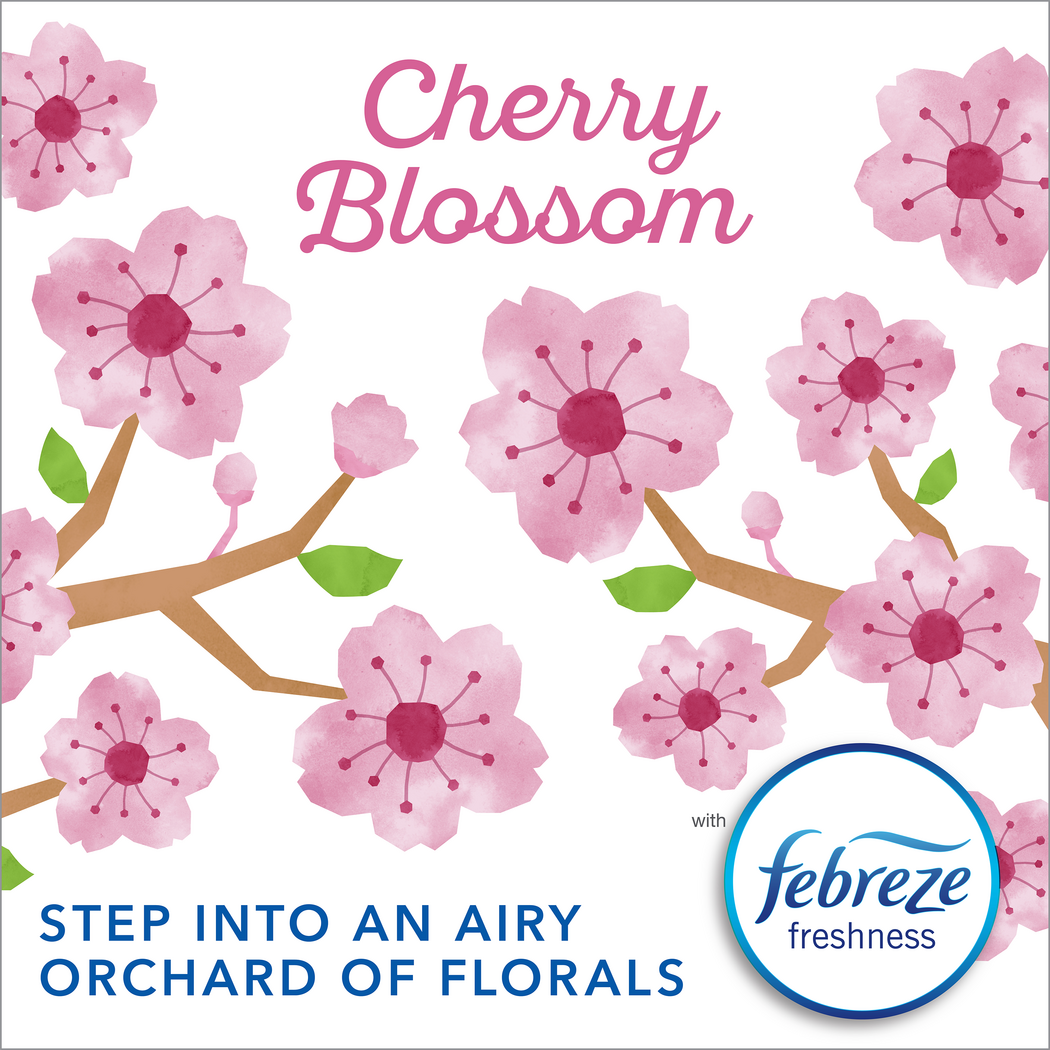 Scented Kitchen ForceFlex MaxStrength™ Bags — Cherry Blossom Pink Trash Bags