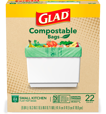 Tall Kitchen Compostable Bags Unscented