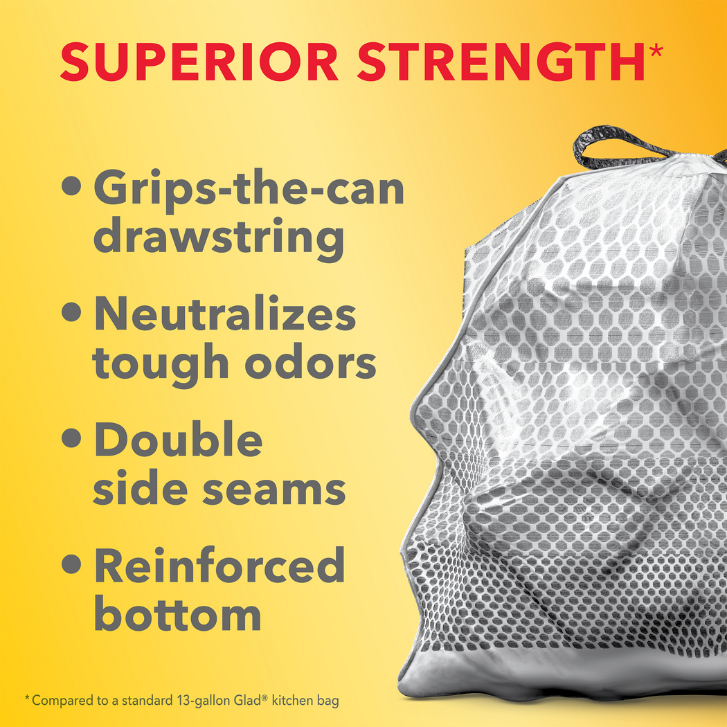 ForceFlex MaxStrength™ with Clorox® Bags Eucalyptus & Peppermint Scent