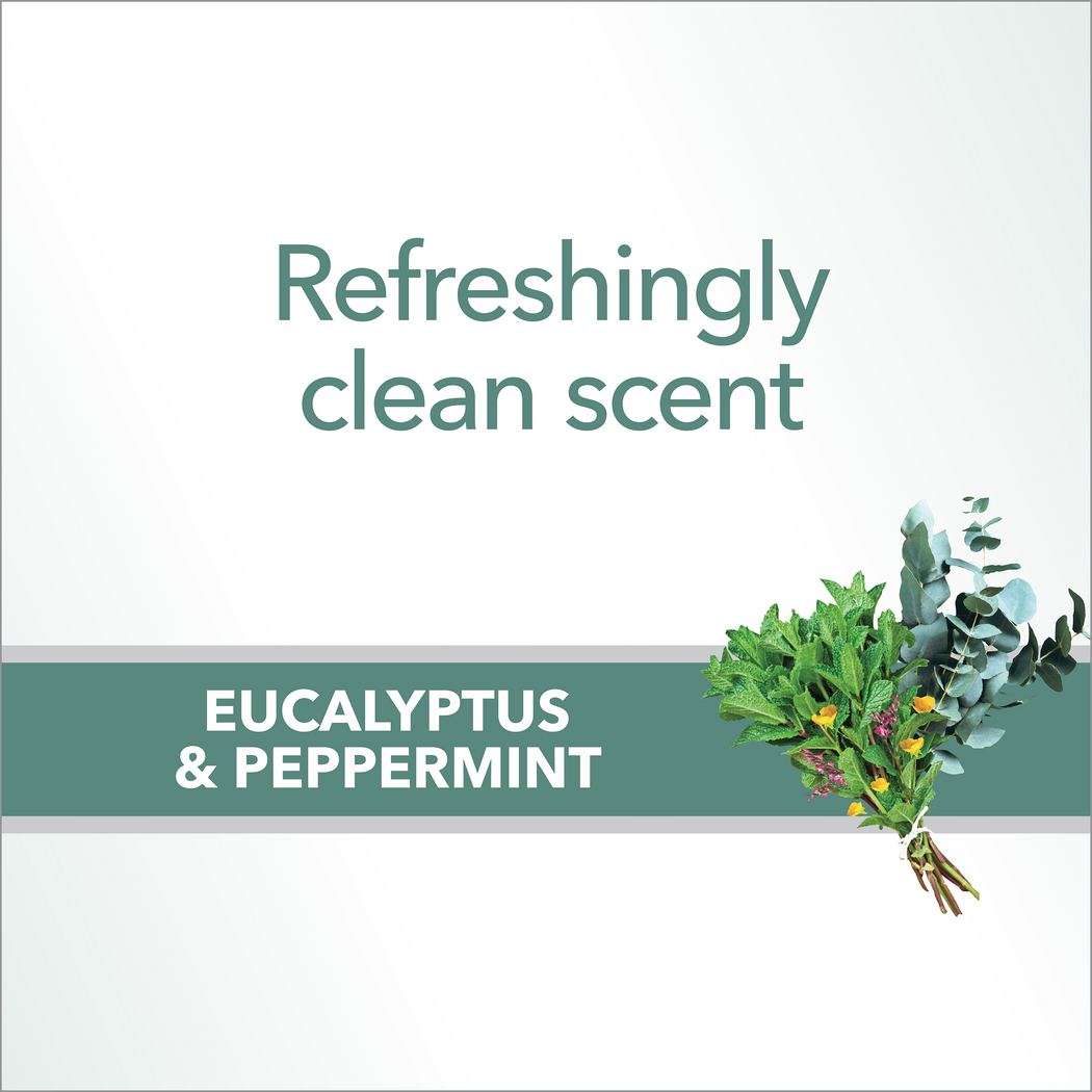 Glad ForceFlexPlus with Clorox Trash Bags, Eucalyptus, and Peppermint, 120  ct./13 gal.