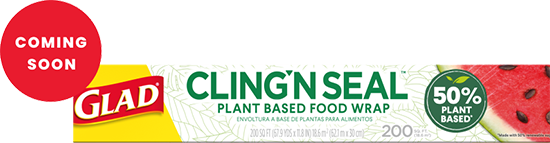 50% Plant-Based Cling’n Seal™ Food Wrap